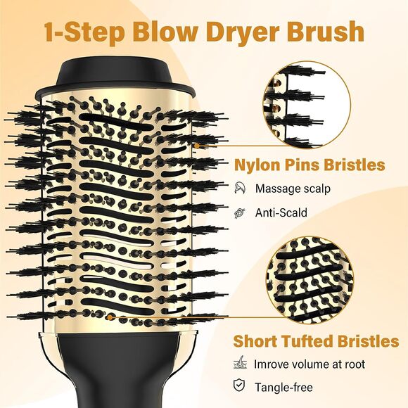 One-Step 4 in 1 Hair Dryer and Styler Brush - Picture 5 of 8